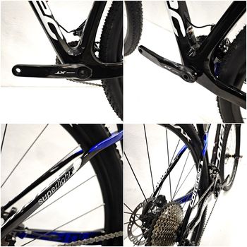 Used Corratec E-Gravel Shimano Deore XT 2020 Mountainbike, Blau — image 8 of 12