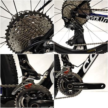 Used Corratec E-Gravel Shimano Deore XT 2020 Mountainbike, Blau — image 7 of 12