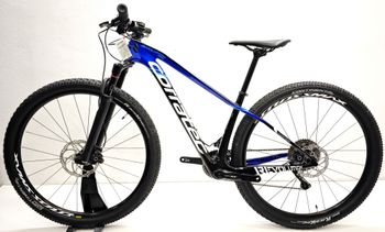 Used Corratec E-Gravel Shimano Deore XT 2020 Mountainbike, Blau — image 2 of 12