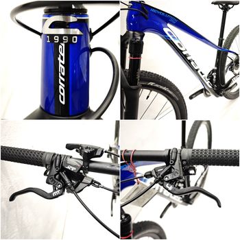 Used Corratec E-Gravel Shimano Deore XT 2020 Mountainbike, Blau — image 10 of 12