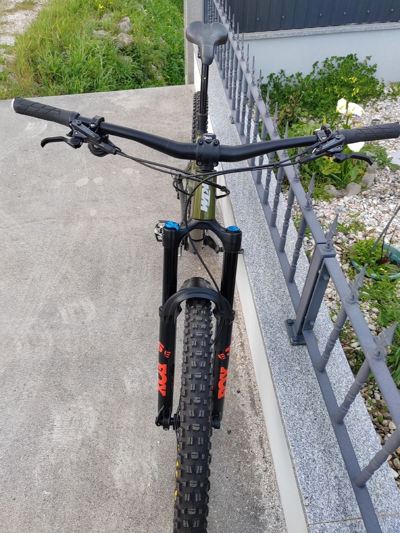 Gebrauchtes KTM Prowler Shimano Deore XT 2023 Mountainbike, Grün — Bild 19 von 48