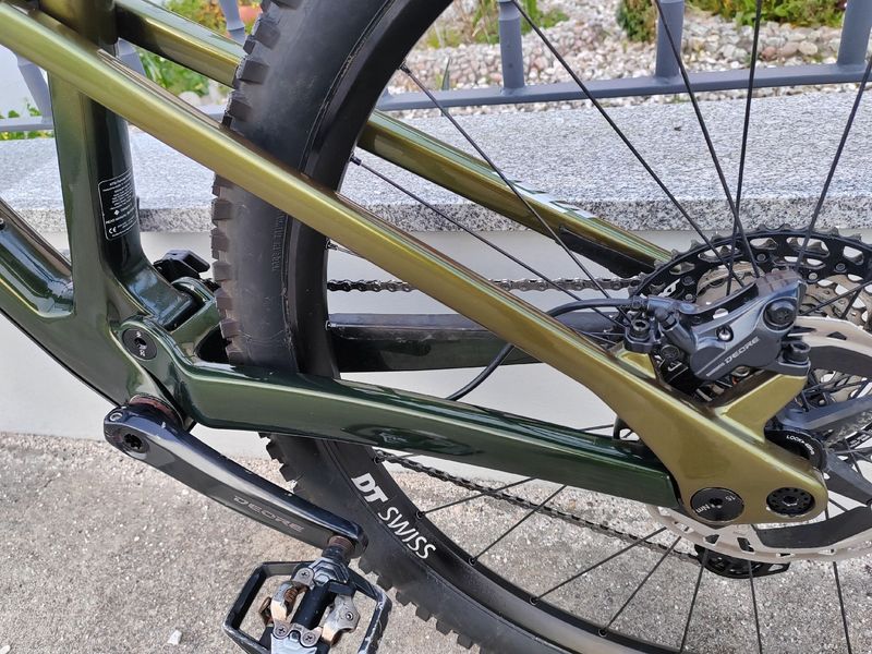 Gebrauchtes KTM Prowler Shimano Deore XT 2023 Mountainbike, Grün — Bild 38 von 48