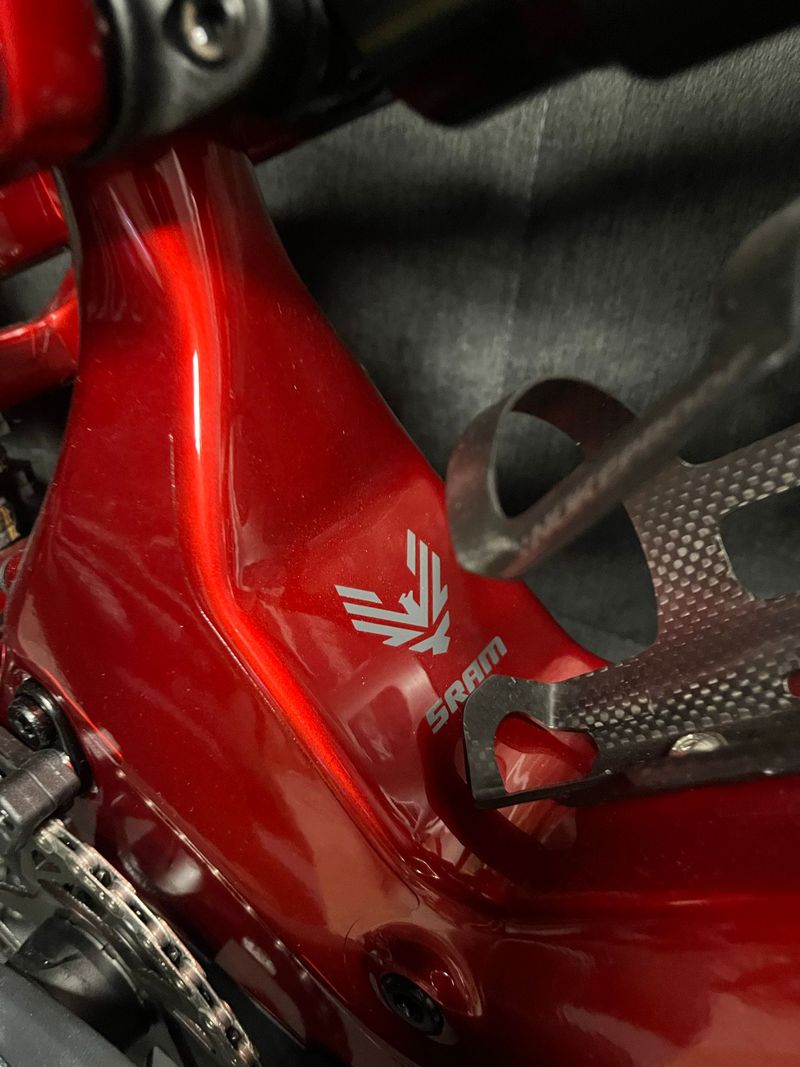 Used Nukeproof Megawatt SRAM GX Eagle AXS 2026 Mountainbike, Red — image 10 of 11
