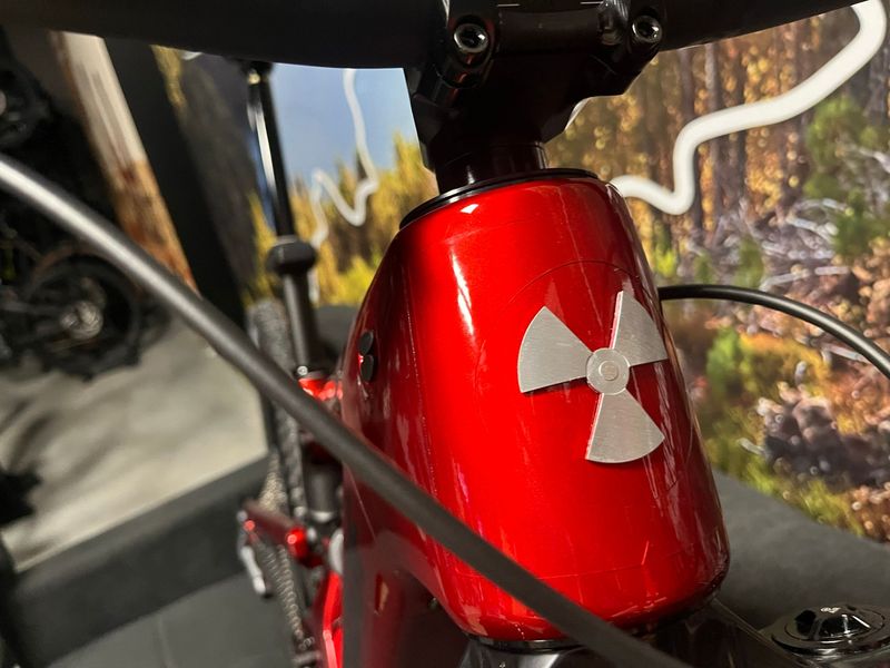 Used Nukeproof Megawatt SRAM GX Eagle AXS 2026 Mountainbike, Red — image 8 of 11