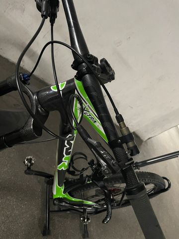 Used Wr compositi Custom Shimano Deore XT 2018 Mountainbike, Green — image 6 of 7