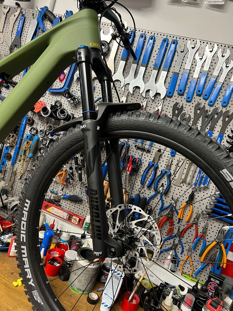 Used Cilo Cilo Custom Shimano Deore 2025 Mountainbike, Green — image 6 of 17