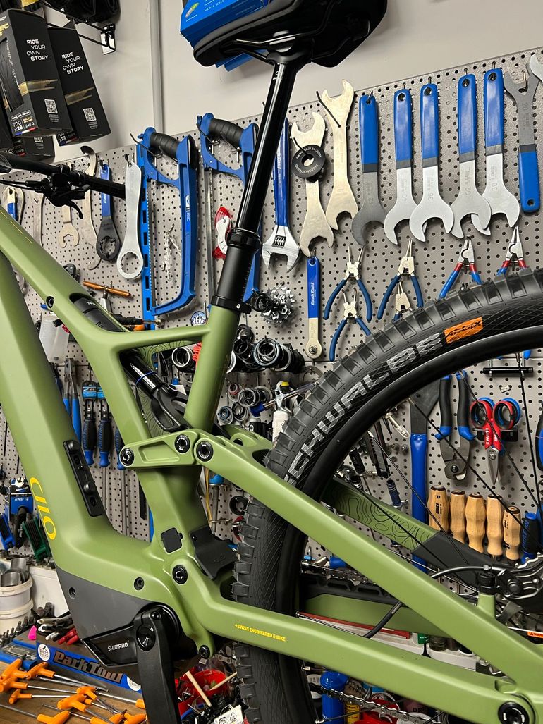 Used Cilo Cilo Custom Shimano Deore 2025 Mountainbike, Green — image 17 of 17