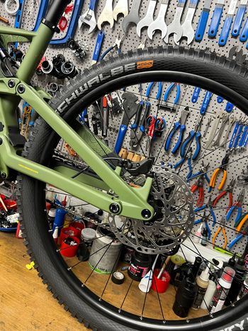 Used Cilo Cilo Custom Shimano Deore 2025 Mountainbike, Green — image 16 of 17