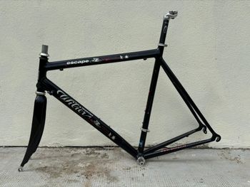 Wilier, Telaio Da Corsa Wilier Triestina Escape In Alluminio Tag 56 Colore Nero Frameset