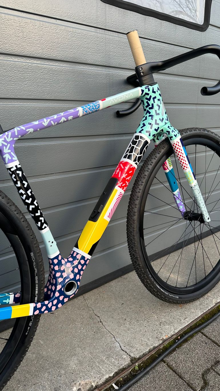 Used Avona Avona Callis Bullock Frameset 2026 Road & Gravel, Schwarz — image 2 of 12