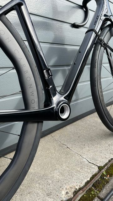 Brugt Enve Melee - Gloss ENVE Black Frameset 2025 Road & Gravel — billede 3 af 6