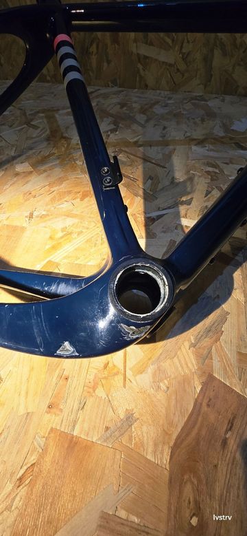 Open U.P. EKAR RAPHA Limited Edition 2023 Frameset 2023 Road & Gravel usato, Blu — immagine 12 di 18