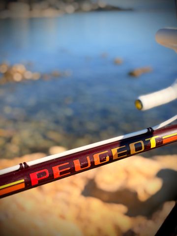 Used Peugeot Carbolite Simplex Vintage 1985 Road & Gravel, Red — image 3 of 6