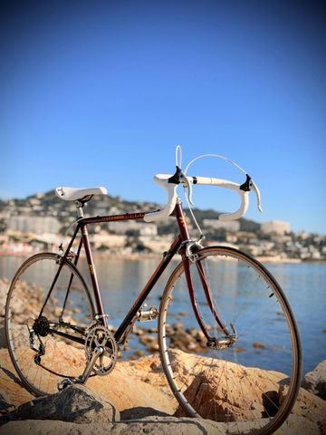 Used Peugeot Carbolite Simplex Vintage 1985 Road & Gravel, Red — image 1 of 6