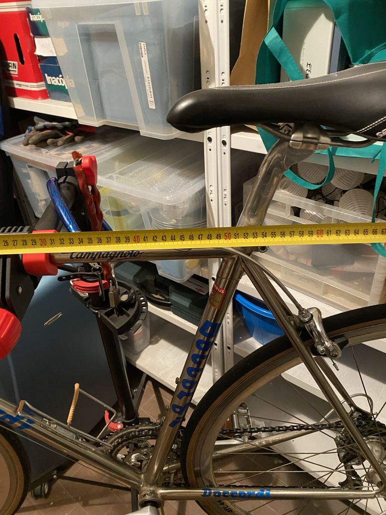 Used Daccordi Daccordi Custom Campagnolo Record 1989 Road & Gravel, Light Gray — image 18 of 19