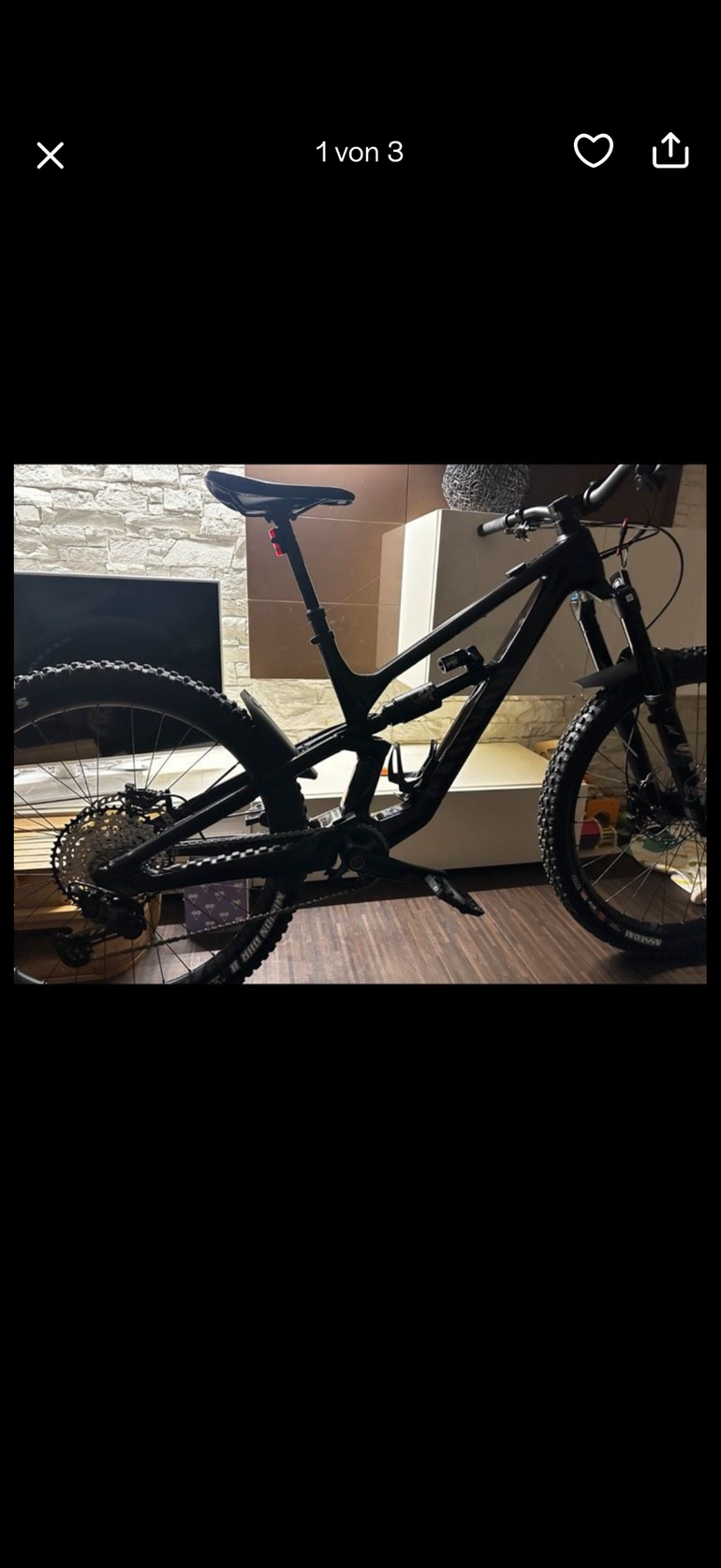Used Canyon Torque Mullet CF 8 2024 2024 Mountainbike, Nero — image 1 of 3