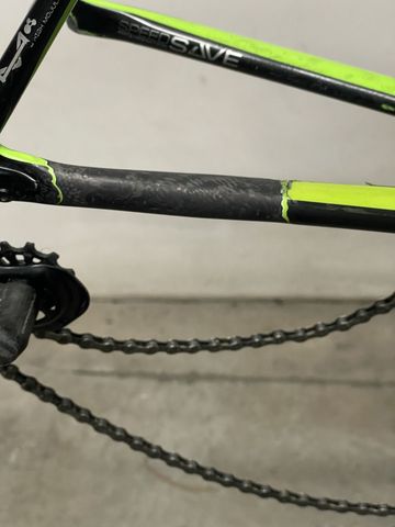 Used Cannondale SuperSix EVO Campagnolo Chorus 2017 Road & Gravel, Green — image 11 of 12