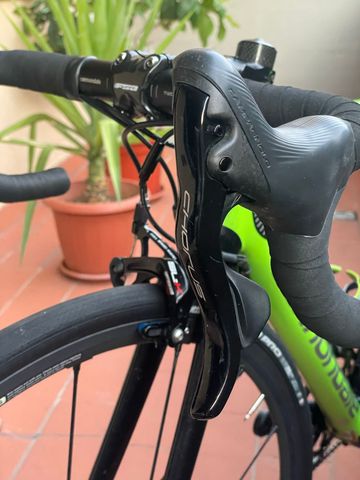 Used Cannondale SuperSix EVO Campagnolo Chorus 2017 Road & Gravel, Green — image 6 of 12