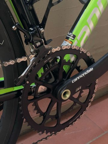 Used Cannondale SuperSix EVO Campagnolo Chorus 2017 Road & Gravel, Green — image 4 of 12