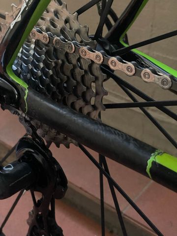 Used Cannondale SuperSix EVO Campagnolo Chorus 2017 Road & Gravel, Green — image 9 of 12
