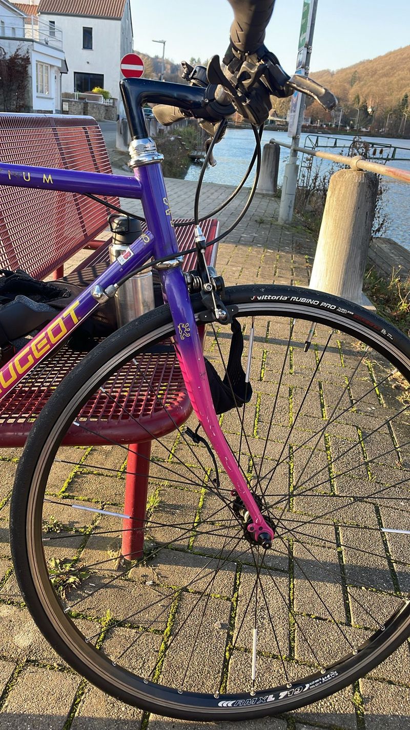 Used Peugeot Custom Shimano Deore Urban, Purple — image 5 of 8
