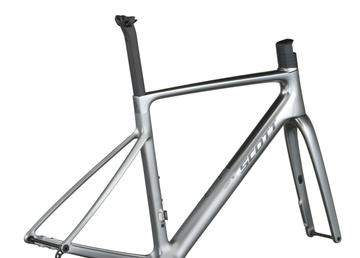 Used Scott Addict RC Ultimate 2025 Frameset 2025 Road & Gravel, Light Gray — image 2 of 5