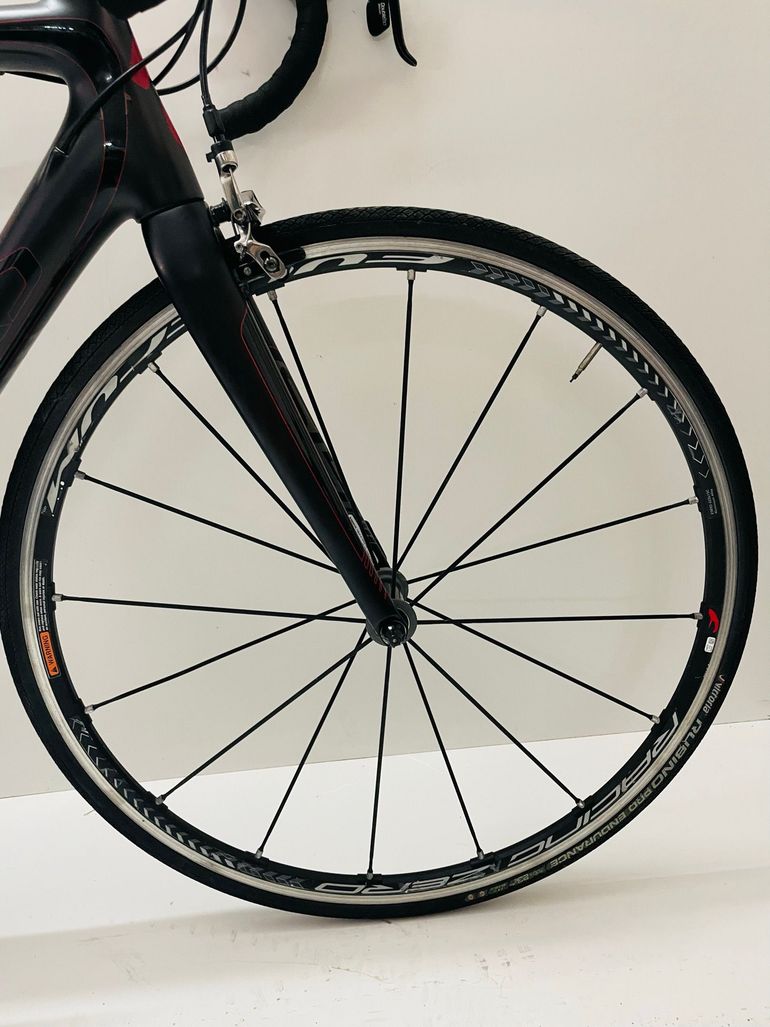 Used Specialized Tarmac SRAM Rival 2014 Road & Gravel, Red — image 6 of 10