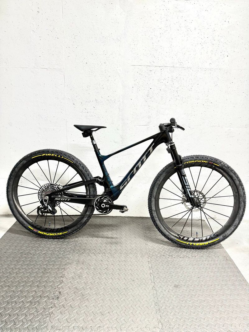 Used Scott Spark RC SL 2025 Frameset 2025 Mountainbike, Blue, 29 — image 1 of 3