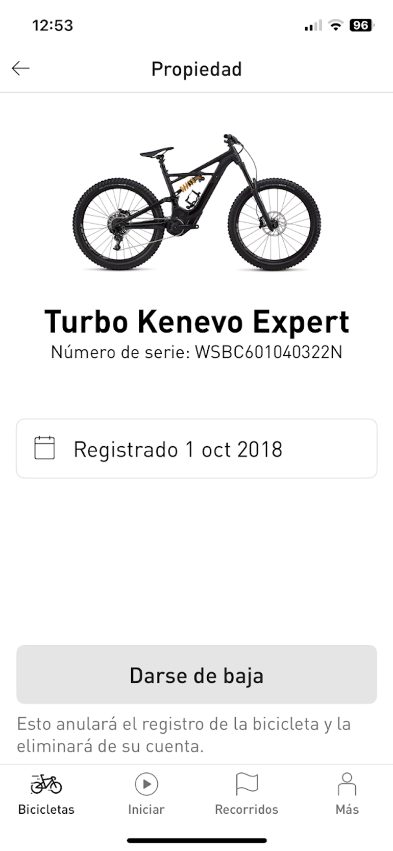Used Specialized Turbo Kenevo Expert 6Fattie 2018 2018 Mountainbike, Black, 27.5 (650B) — image 6 of 11