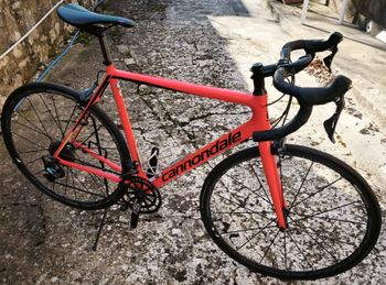 Used Cannondale SuperSix EVO Ultegra 2018 2018 Road & Gravel, Orange — image 2 of 9