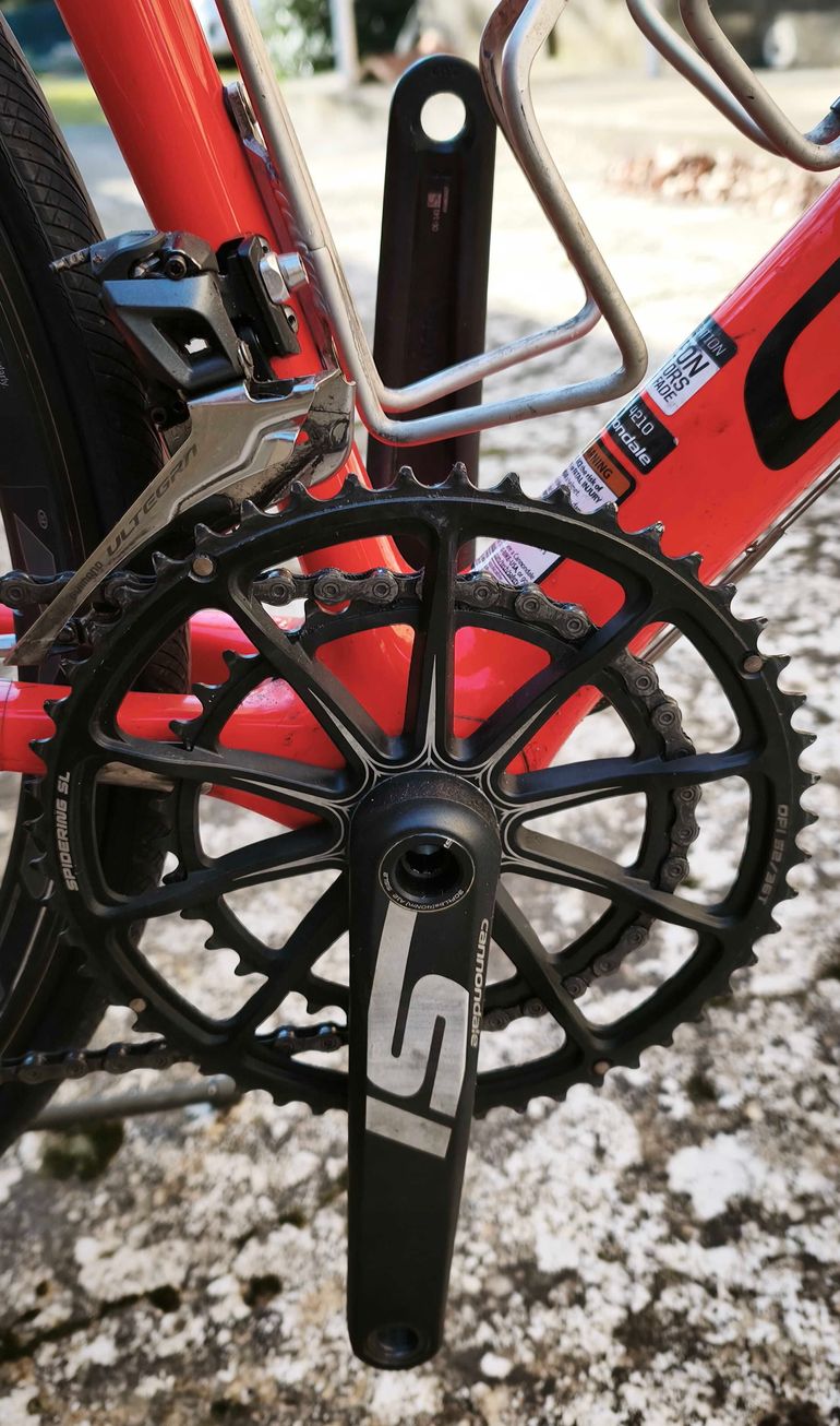 Used Cannondale SuperSix EVO Ultegra 2018 2018 Road & Gravel, Orange — image 5 of 9