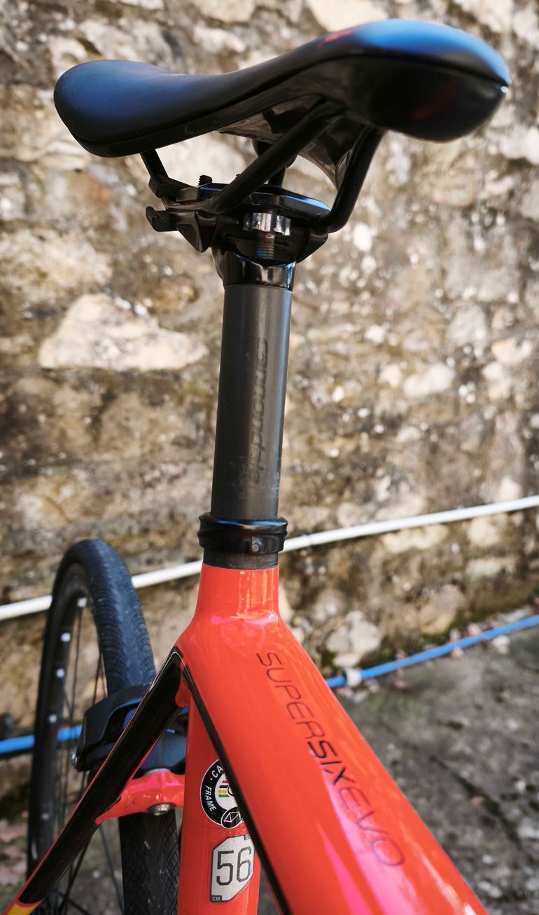 Used Cannondale SuperSix EVO Ultegra 2018 2018 Road & Gravel, Orange — image 6 of 9