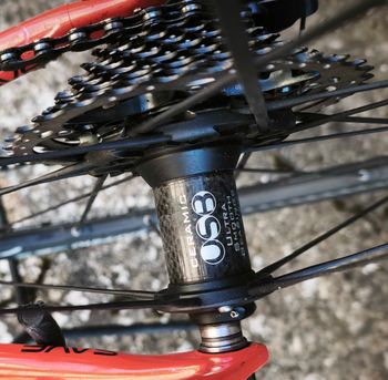 Used Cannondale SuperSix EVO Ultegra 2018 2018 Road & Gravel, Orange — image 8 of 9
