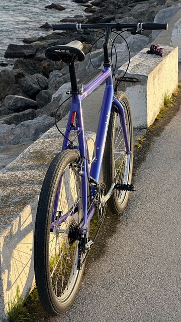 Used Cannondale Custom Other Shimano - Mountainbike 1993 Urban, Purple — image 4 of 5