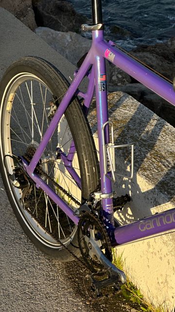 Used Cannondale Custom Other Shimano - Mountainbike 1993 Urban, Purple — image 3 of 5