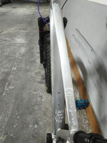 Used Custom Custom Shimano Deore 2026 Mountainbike, Light Gray — image 11 of 13