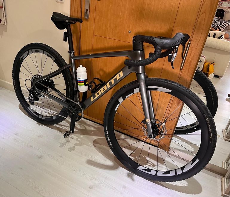 Used Lobito Lobito GV08 Carbono (mejoras Superando A GV10) 2024 Road & Gravel, Light Gray — image 2 of 5