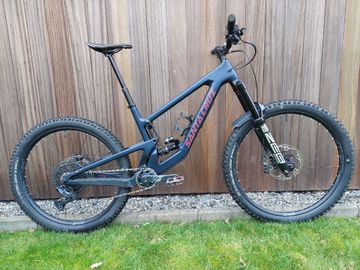 Used Santa Cruz Nomad SRAM GX Eagle 2024 Mountainbike, Blue — image 2 of 6