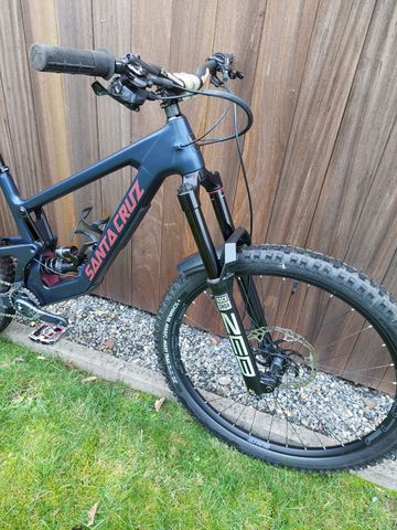 Used Santa Cruz Nomad SRAM GX Eagle 2024 Mountainbike, Blue — image 3 of 6
