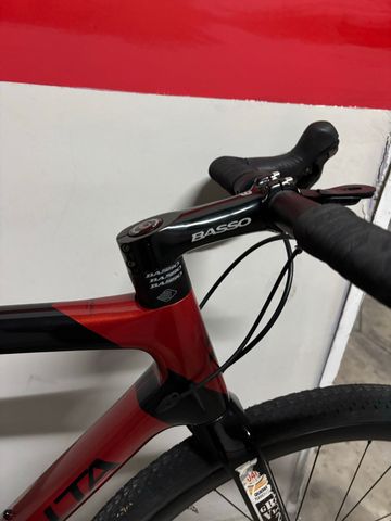 Used Basso Palta Custom Shimano GRX 2022 Road & Gravel, Red — image 13 of 14