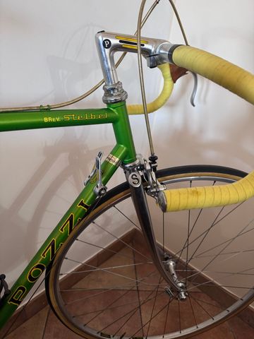 Used Stelbel Custom Campagnolo Record 1980 Road & Gravel, Green — image 2 of 7