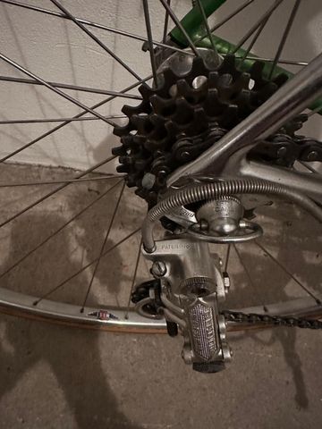 Used Stelbel Custom Campagnolo Record 1980 Road & Gravel, Green — image 6 of 7