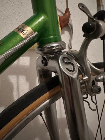 Used Stelbel Custom Campagnolo Record 1980 Road & Gravel, Green — image 3 of 7