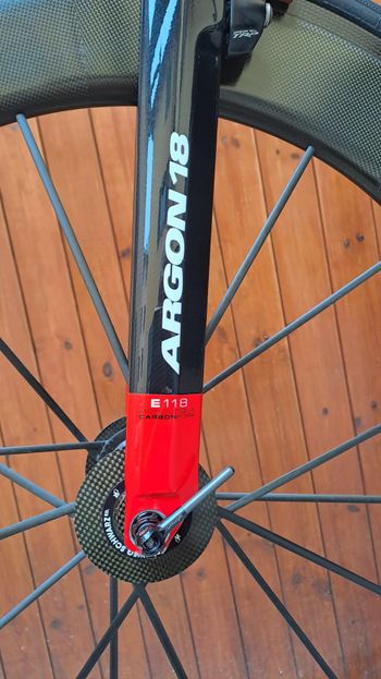 Used Argon 18 E118 2015 Road & Gravel, Red — image 10 of 15