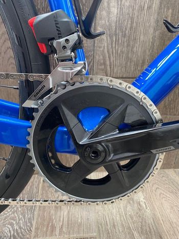 Used Van rysel 12-Speed Road Bike SRAM Rival eTap AXS 2025 Road & Gravel, Blue — image 9 of 9