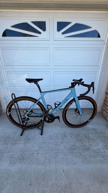Used Canyon Endurace CF SLX 8 Di2 Aero 2024 2024 Road & Gravel, Blue — image 3 of 14