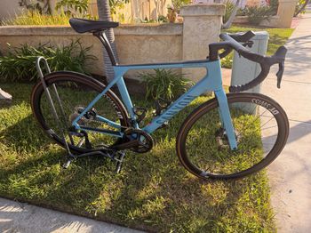 Used Canyon Endurace CF SLX 8 Di2 Aero 2024 2024 Road & Gravel, Blue — image 2 of 14