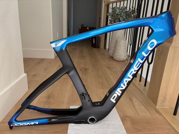 Pinarello, New 2026 Pinarello Dogma F Carbon Road Frameset 50cm Luxter Blue Shiny (H103) Frameset