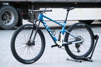 Used Factor LANDO SRAM XX1 Eagle AXS 2023 Mountainbike, Blau — image 4 of 33