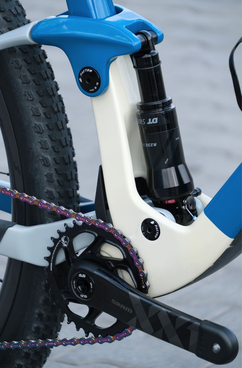 Used Factor LANDO SRAM XX1 Eagle AXS 2023 Mountainbike, Blue — image 14 of 33
